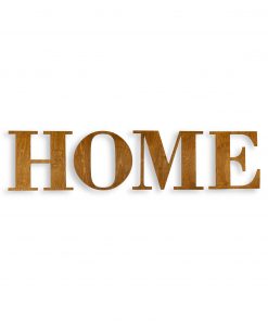 Nápis HOME do interiéru – céder